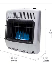 Mr. Heater
20,000 BTU Vent Free Blue Flame Propane Indoor Space Heater- new in box