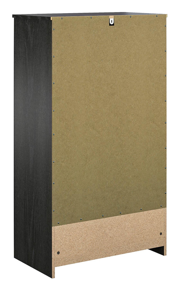 Mainstays Classic 5 Drawer Dresser, Black Oak NEW IN BOX!!! Big