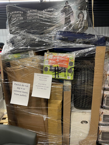Jumbo General Merchandise Pallet Load Number: 1178