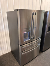 GE Profile 27.9-cu ft 4-Door Smart French Door Refrigerator with Ice Maker and Door within Door (Fingerprint-resistant Stainless Steel) ENERGY STAR! (NEW - SCRATCH/DENT)