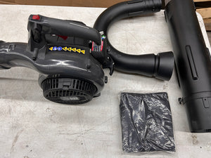 Black Max 26cc 2-Cycle Engine 400 CFM and 150 MPH Gas Blower / Vacuum! (USED ONCE - LIKE NEW IN THE BOX)