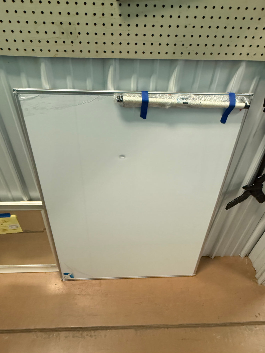 Lockways White Board 48 x 36 Inch, Magnetic Dry Erase Board, Silver Aluminium Frame!! NEW OUT OF BOX(MINOR DENT)!!