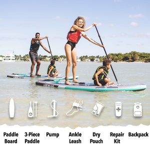Airwalk Jive 10' 4" Inflatable Stand Up Paddle Board Package!! NEW IN BOX!!