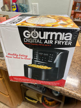 Gourmia 4-Quart Digital Air Fryer with 12 One-Touch Presets,Black!! NEW IN BOX!!