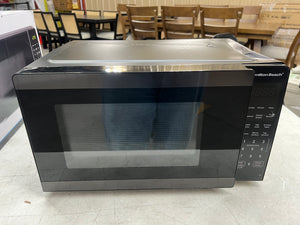Hamilton Beach 0.9 Cu ft Countertop Microwave Oven, 900 Watts, Stainless Steel!! BRAND NEW(DENTED UP FROM SHIPPING)!!