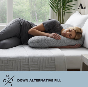 Allswell Wrap-Around Oversized Pillow, Gray- NEW IN BOX!!!