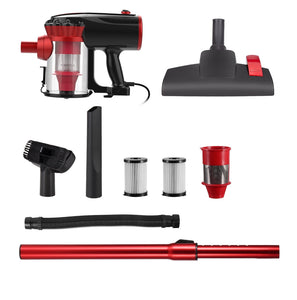 Moosoo Corded Stick Vacuum Cleaner- Very Lightly Used, Works Great! All Attachments in the box!