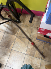 Used weight bench and short bar