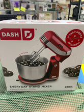 Dash 3 qt. 6 Speed Stand Mixer, Red! New in box