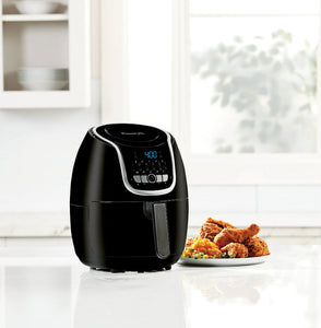 PowerXL Vortex Air Fryer Plus 5 Quart Capacity, Black, 1500 Watts- Gently Used, Works Great!!!