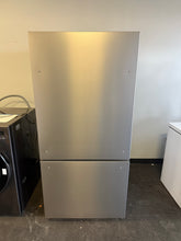 Mora 22.3 Cu.Ft Bottom Freezer Refrigerator with Installed Ice Maker!! BRAND NEW(MINOR DENT ON FRONT)!!