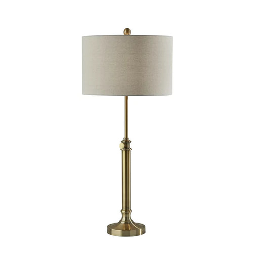 Simplee Adesso Adjustable Brass Barton Table Lamp**New in box**