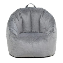 Big Joe Joey Bean Bag Chair, Plush, Kids/Teens, 2.5ft, Gray!! BRAND NEW!!