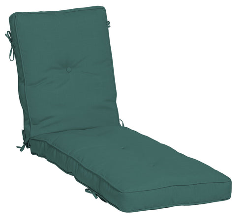 Arden Selections PolyFill Outdoor Chaise Lounge Cushion 76 x 22, Peacock Blue Green Texture!! BRAND NEW!!