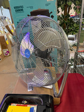 iLiving Super Turbo High Velocity Floor Fan 7500CFM with 225W Motor, 20", Silver!! NEW OUT OF BOX!!