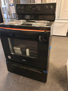 Whirlpool 30-in 4 Elements 4.8-cu ft Freestanding Electric Range (Black)! (NEW - DENTED)