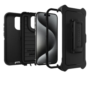 OtterBox Defender Series Pro Case for Apple iPhone 15 Pro - Black- NEW IN BOX!!!