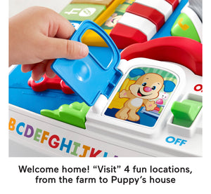 Fisher-Price Laugh & Learn Around the Town Learning Table Baby & Toddler Toy with Music & Lights- NEW IN BOX!!!