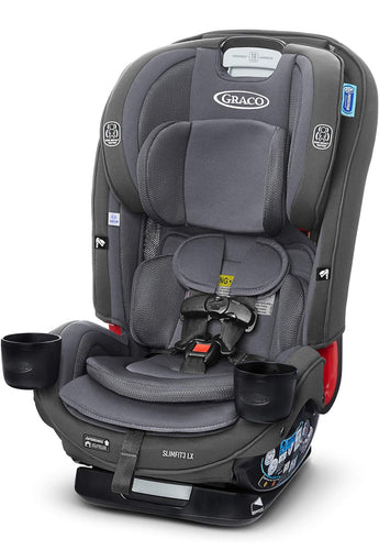 Graco SlimFit3 LX 3 in 1 Car Seat | Space Saving Car Seat Fits 3 Across in Your Back Seat, Kunningham- new in box