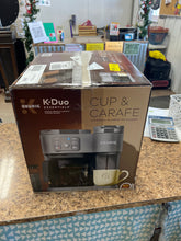 Keurig K-Duo Essentials, Hot & Iced Single-Serve K-Cup Pod Coffee Maker & Carafe, Moonlight Grey!! NEW
