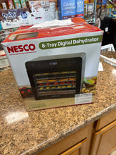 NESCO 8-Tray Premium Stainless Steel Digital Dehydrator with Glass Window