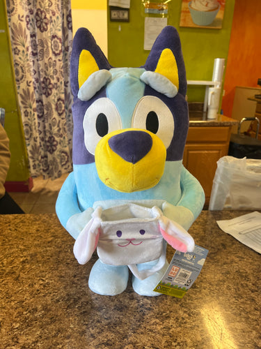 Easter Greeter Bluey with Bunny Purse!! BRAND NEW!!