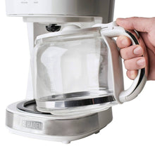 Haden Heritage 12-Cup Programmable Drip Coffee Maker, Cream- NEW IN BOX!!!