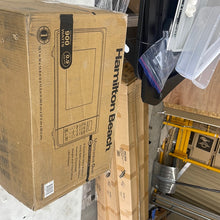 Hamilton Beach 0.9 Cu. ft. Matte Black Microwave Oven- new - open box or manual