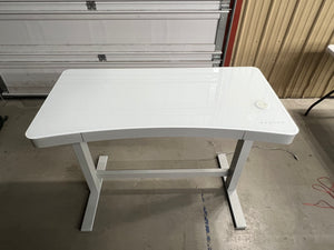 Tresanti 47" Adjustable Height Desk!! NEW AND ASSEMBLED(WIRELESS CHARGER DOES NOT WORK)!!