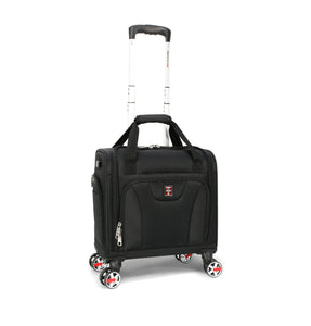SwissTech Executive 14" Carry- on 8-Wheel Underseater Carry-on Luggage, Black- NEW!!!