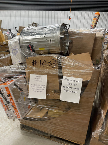 AM-ZON General Merchandise pallet load number #1233

 

PRICE: $319 BLACK FRIDAY WEEK SPECIAL