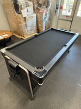 7' 3-in-1 Multi-Game Table with Air Hockey, Billiards & Ping Pong, Full Accessories Included, Flip-Top Design for Game Room, Basement, and Family Fun