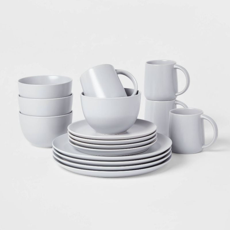 16pc Stoneware Acton Dinnerware Set - Threshold™!! NEW IN BOX!!