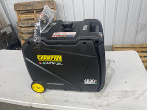 Champion Power Equipment 4500-Watt Portable Dual Fuel Inverter Generator

New / open box