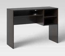 Room Essentials Student Writing Desk with Storage, Black!! NEW AND ASSEMBLED!!