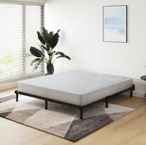 MLILY Ego 7.5 inch Queen Size Metal Box Spring, Easy Assembly Mattress Foundation!! NEW IN BOX!!