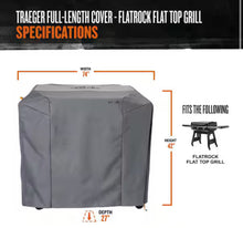 Traeger Flatrock Flat Top Grill Cover!! NEW IN BOX!!