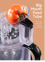 12 Cup Food Processor, 6 Functions for Chopping, Slicing, Shredding Purees & Dough- new in box ￼
