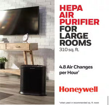 Honeywell HEPA Air Purifier, Large Room (310 sq. ft.) Black! (BRAND NEW)