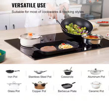 SKYSHALO
Built in Electric Stove Top, 23.2 x 20.5 in. 4 Burners, 240 Volt Glass Radiant Cooktop with Sensor Touch Control- NEW