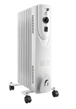Visionair 600/900/1500-Watts White Electric Oil-Filled Heater Space Heater with Overheat Protection and Safety Tip-Over Switch!! NEW IN BOX!!