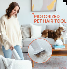 Sharper Image Handheld Vacuum with High-Speed 120W Brushless Motor, Cordless White: Portable, Bagless, HEPA Filter, Multi-Surface! (NEW IN BOX)