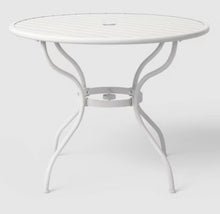 Round Metal Outdoor Patio Bistro Table White - Threshold designed with Studio McGee! (NEW)