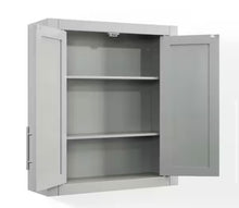 Crosley Savannah 22 in. x 26 in. x 8 in. Surface-Mount Medicine Cabinet in Gray!! NEW IN BOX!!
