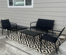 4-Piece Padded Sling Patio Conversation Set from Room Essentials- new in the box!