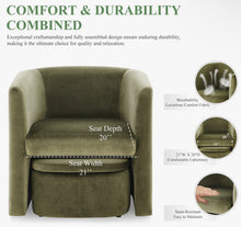 Braedin Upholstered Accent Chair & Storable Ottoman, No Assembly Required- WE DO NOT SHIP!!