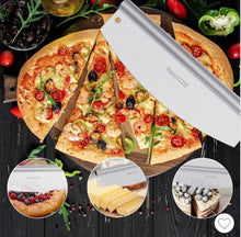 Royal Gourmet 3-Piece Pizza Set including pizza stone, peel and cutter - new in box