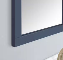 Home Decorators Collection Lincoln 22 in. W x 30 in. H Rectangular Framed Wall Mount Bathroom Vanity Mirror in Midnight Blue!! BRAND NEW!!