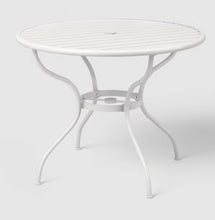 Round Metal Outdoor Patio Bistro Table White - Threshold designed with Studio McGee! (NEW)
