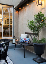 Windsor Metal Stack Patio Bench from Threshold- new!